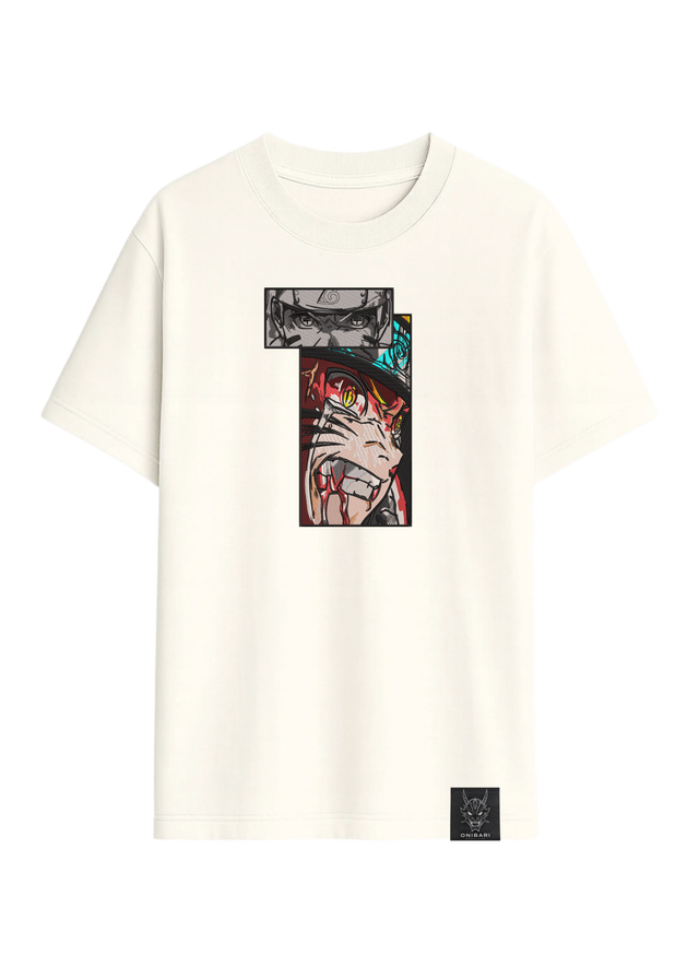 Camiseta Naruto Recuadros