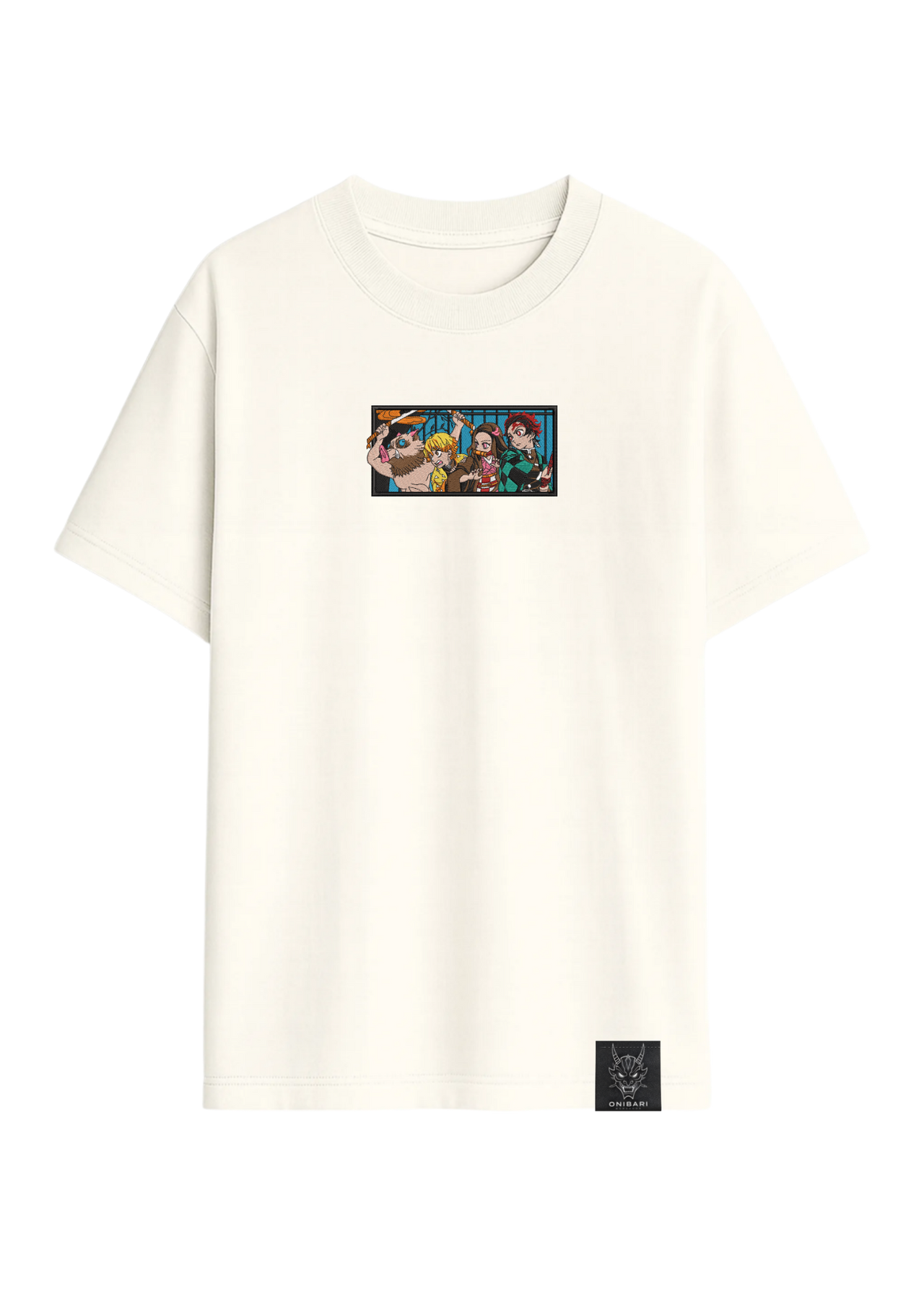 Camiseta Demon Slayer Rectángulo