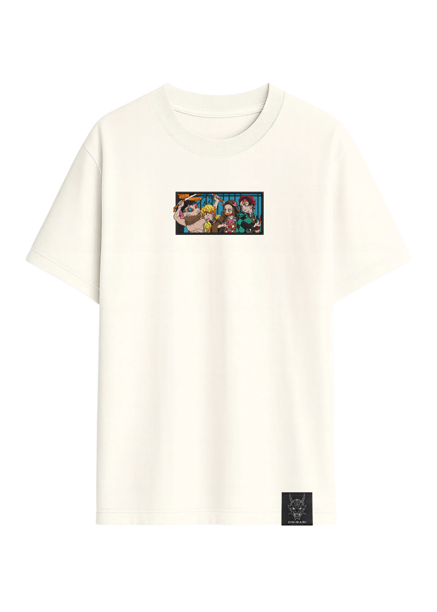 Camiseta Demon Slayer Rectángulo