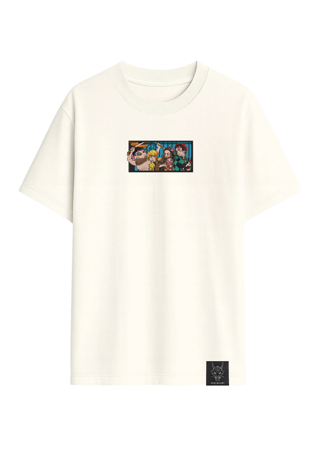 Camiseta Demon Slayer Rectángulo