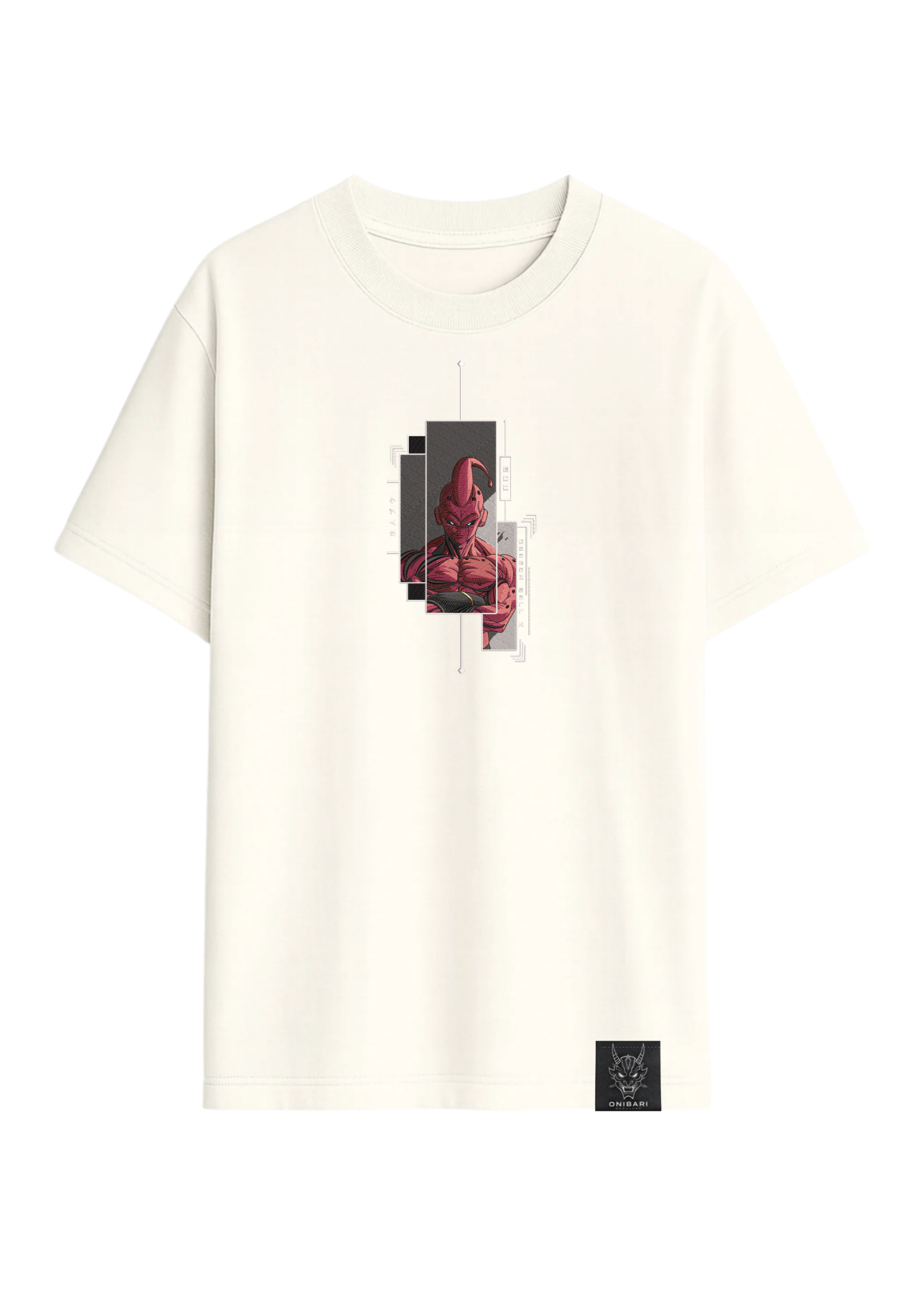 Camiseta Majin Buu Recuadros