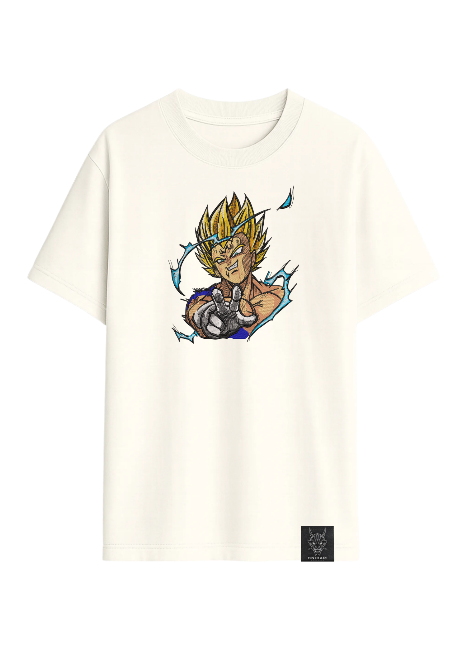 Camiseta Majin Vegeta Super Sayan