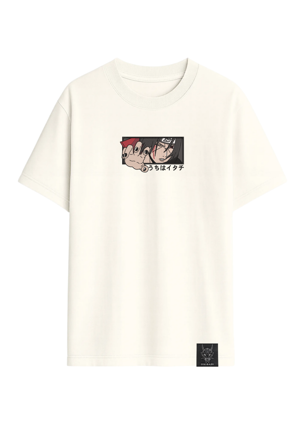 Camiseta Itachi Uchiha Amaterasu Recuadro