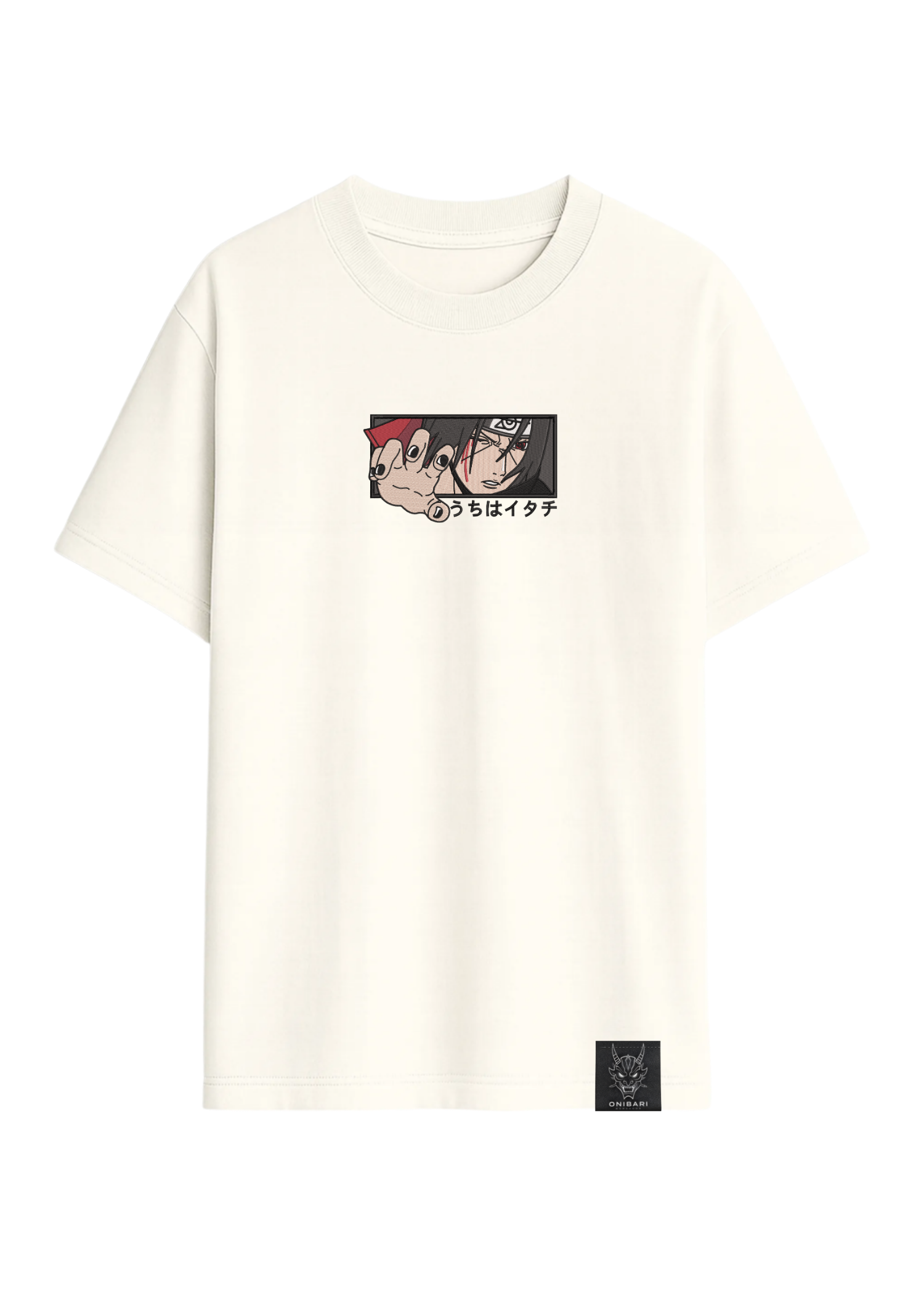 Camiseta Itachi Uchiha Amaterasu Recuadro