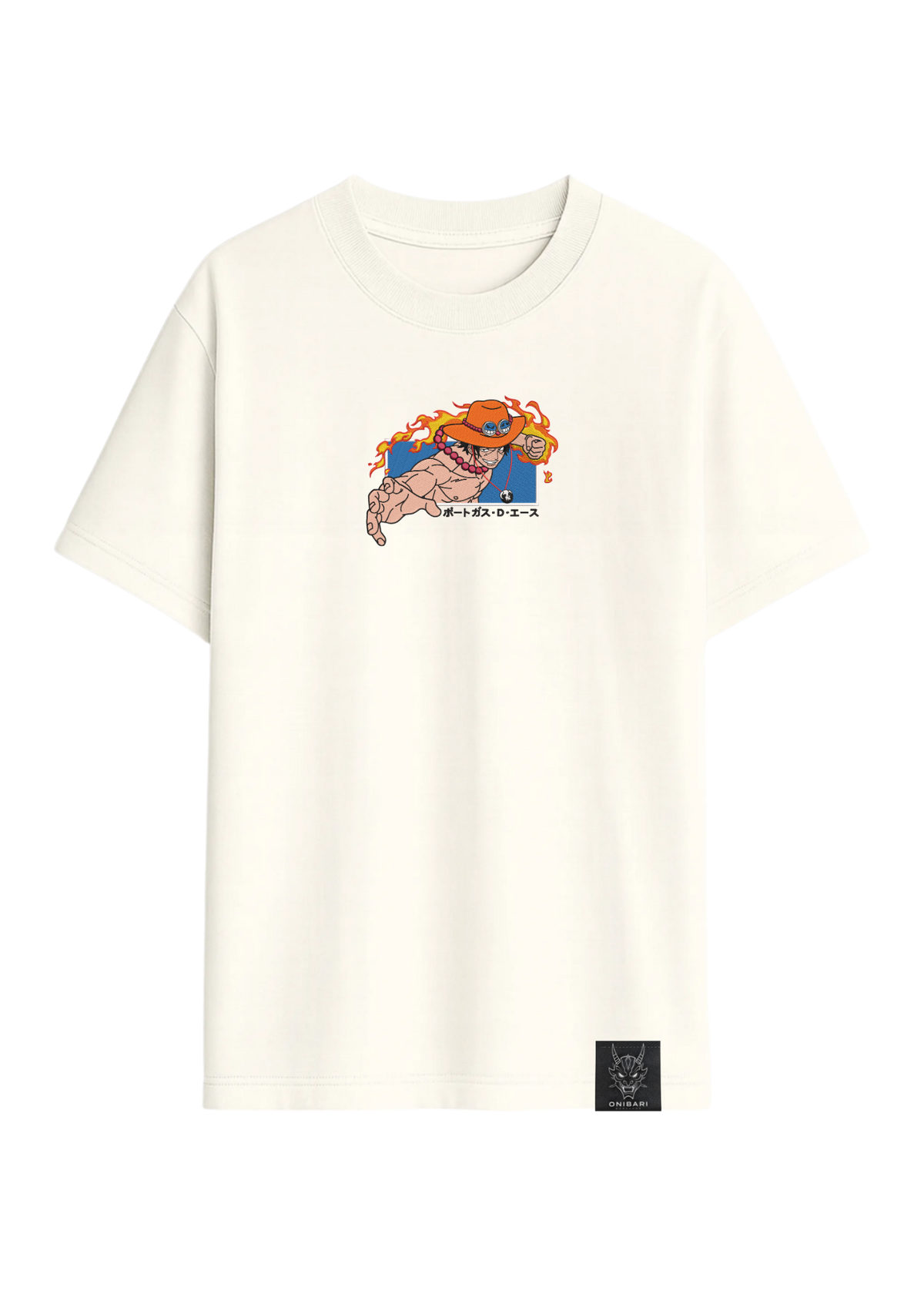Camiseta Portgas D. Ace Puño De Fuego