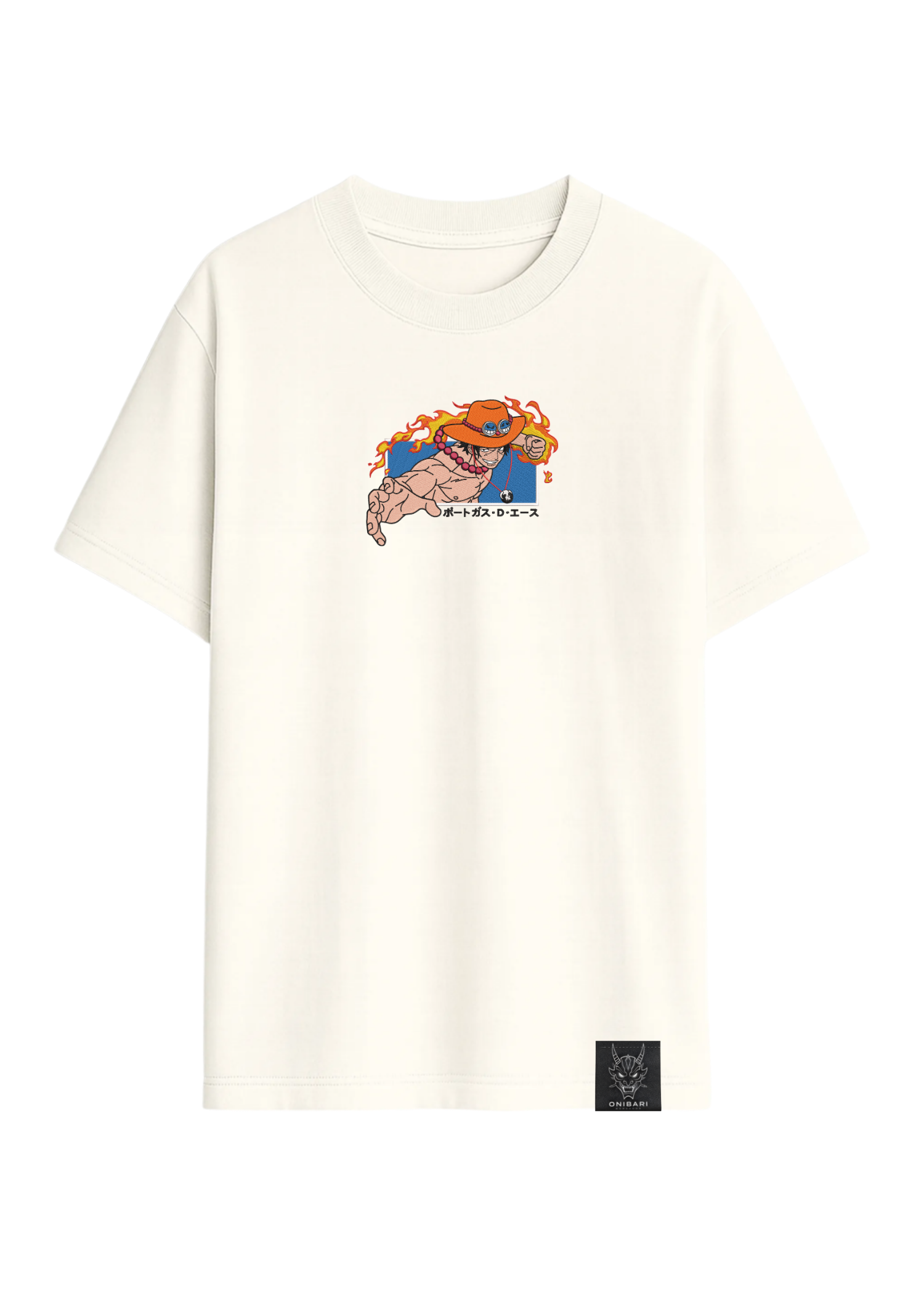 Camiseta Portgas D. Ace Puño De Fuego