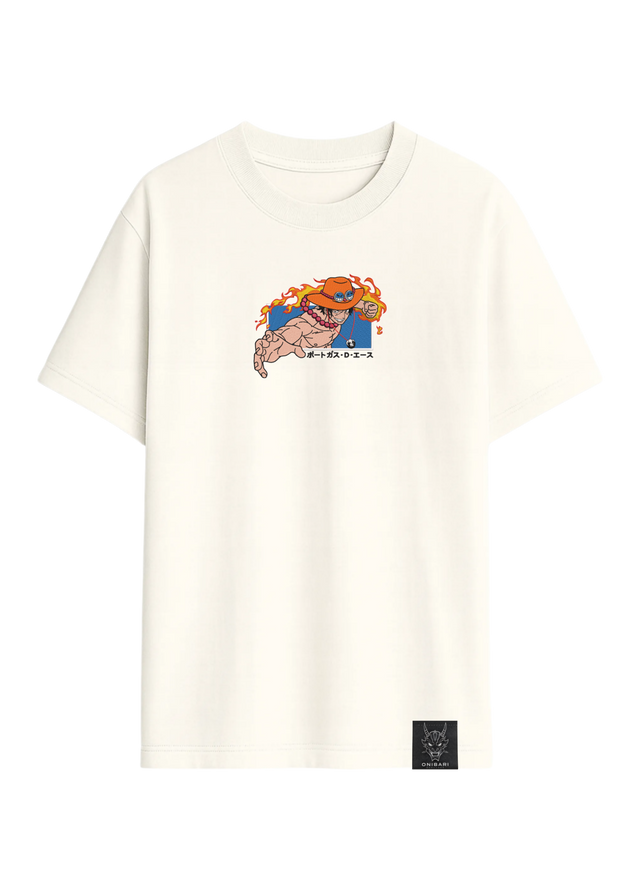Camiseta Portgas D. Ace Puño De Fuego