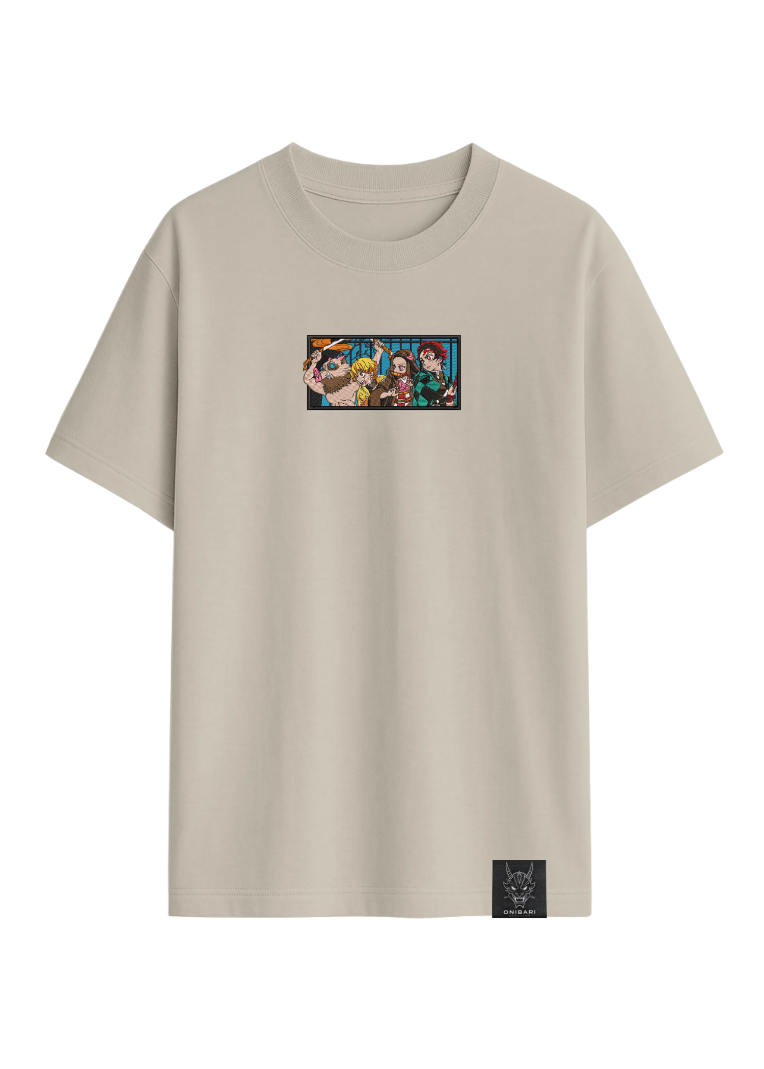 Camiseta Demon Slayer Rectángulo