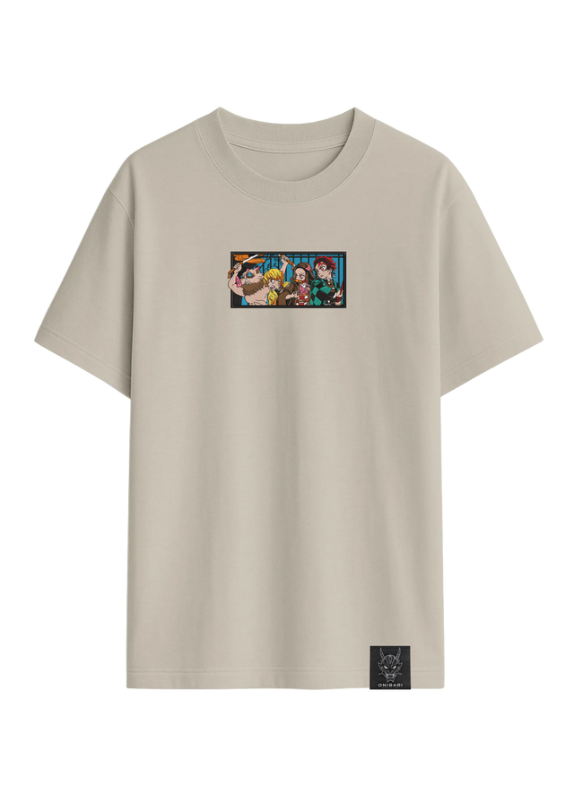 Camiseta Demon Slayer Rectángulo