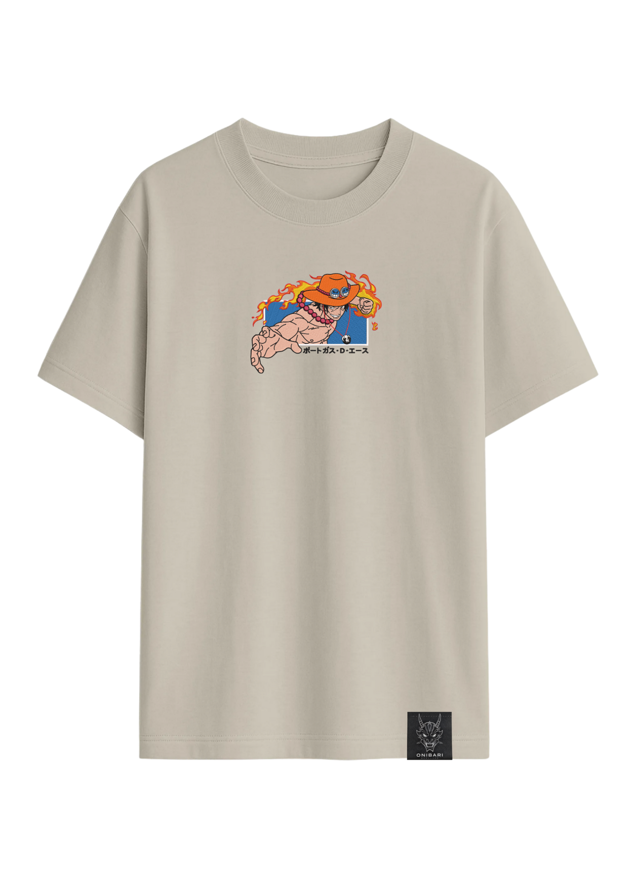 Camiseta Portgas D. Ace Puño De Fuego