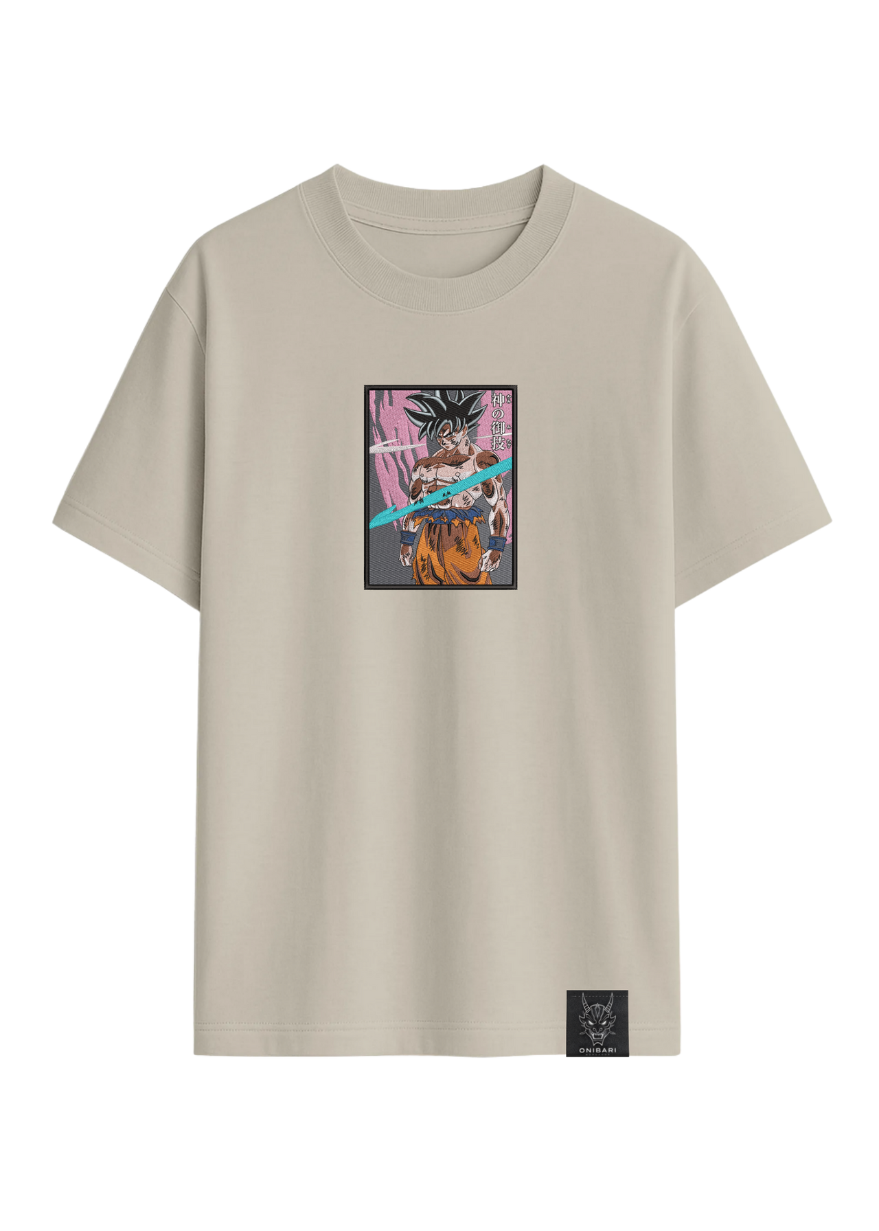 Camiseta Goku Rectángulo