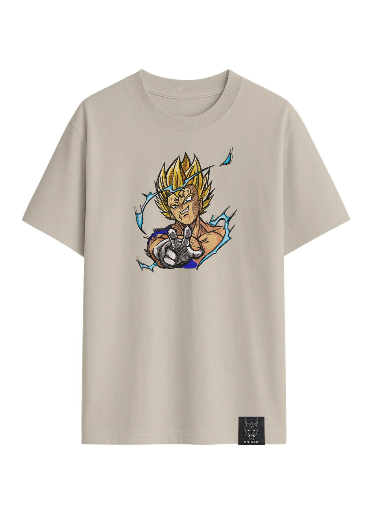 Camiseta Majin Vegeta Super Sayan