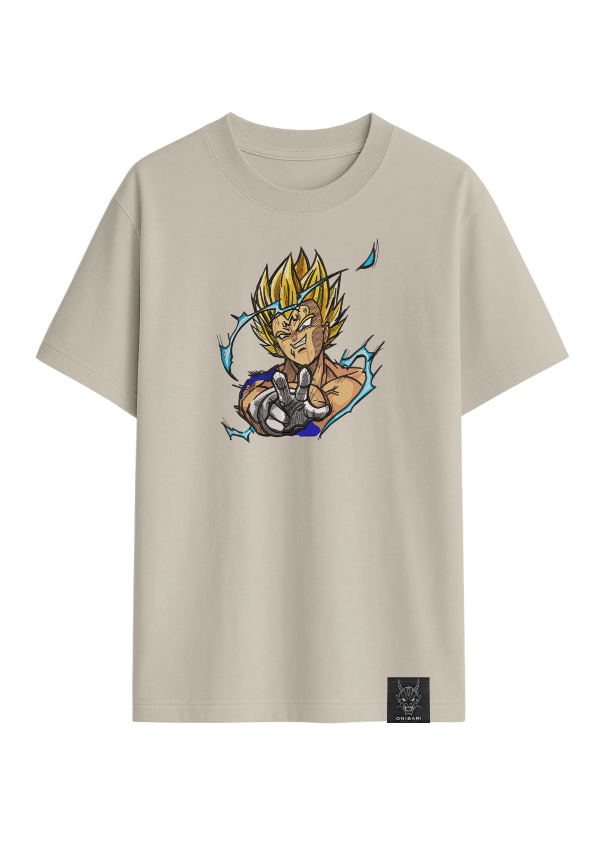Camiseta Majin Vegeta Super Sayan
