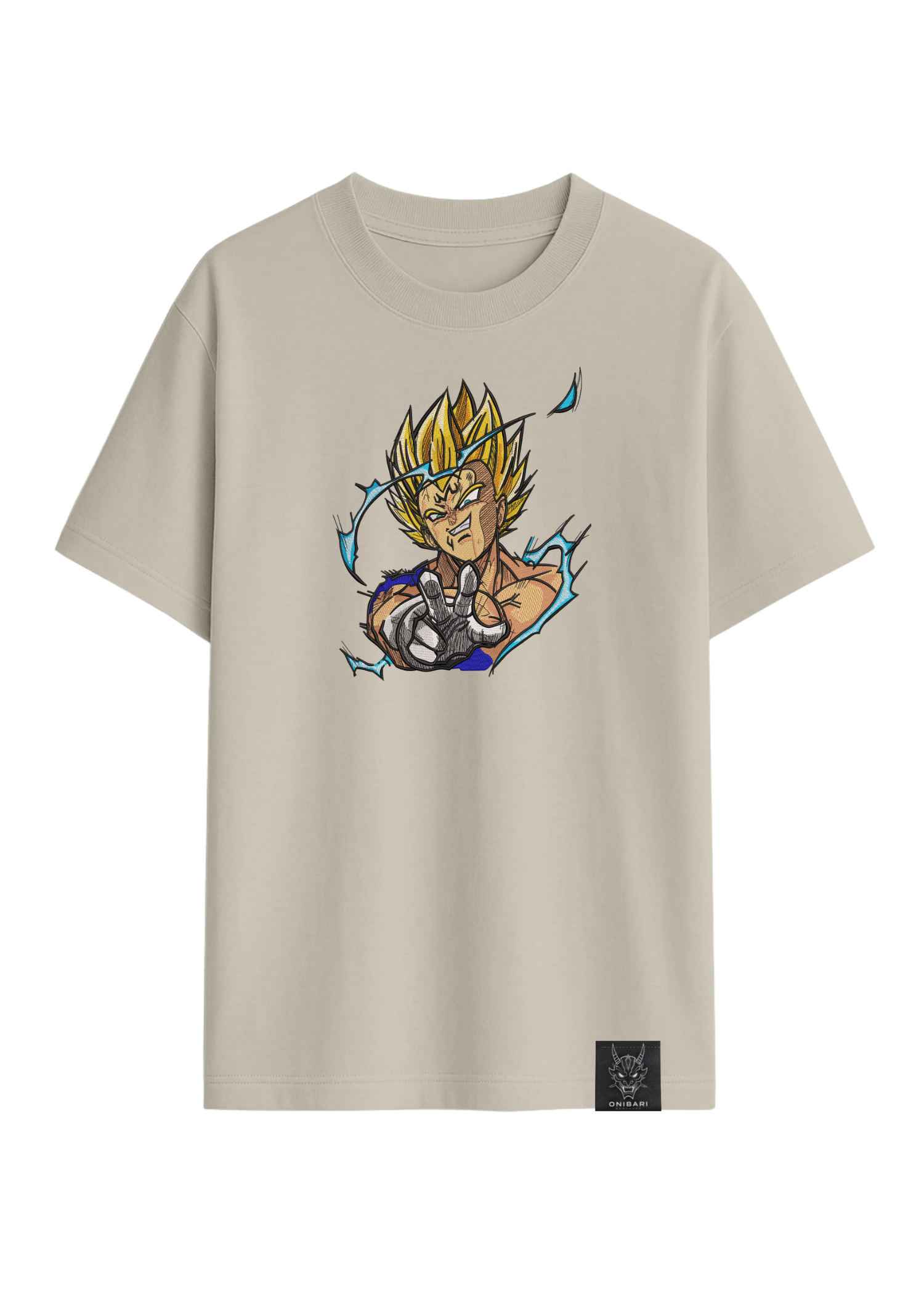 Camiseta Majin Vegeta Super Sayan