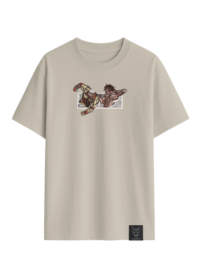 Camiseta Titán De Ataque VS Titán Acorazado