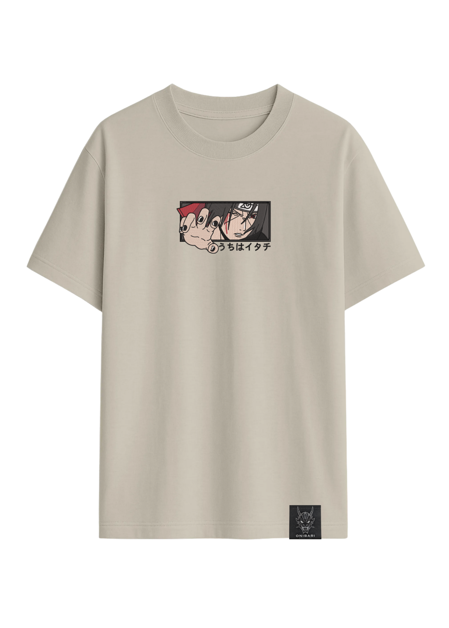 Camiseta Itachi Uchiha Amaterasu Recuadro