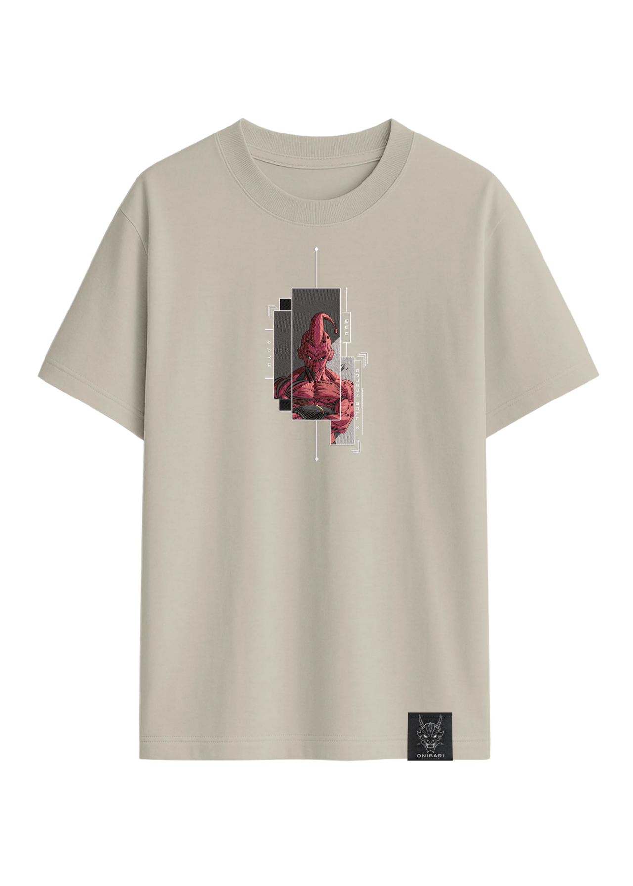 Camiseta Majin Buu Recuadros