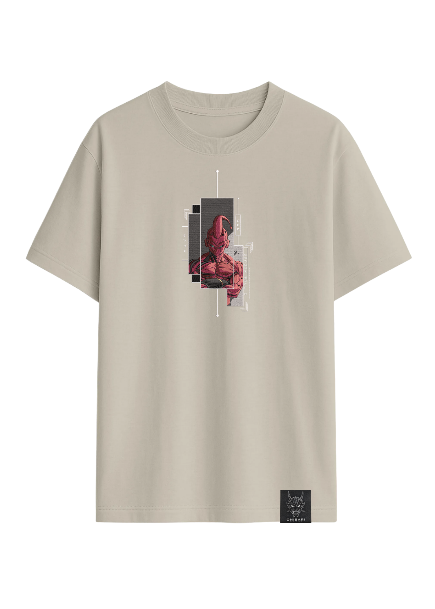 Camiseta Majin Buu Recuadros