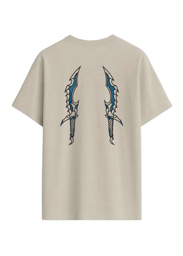 Camiseta Solo Leveling Sung Jin Woo Ojos Y Dagas