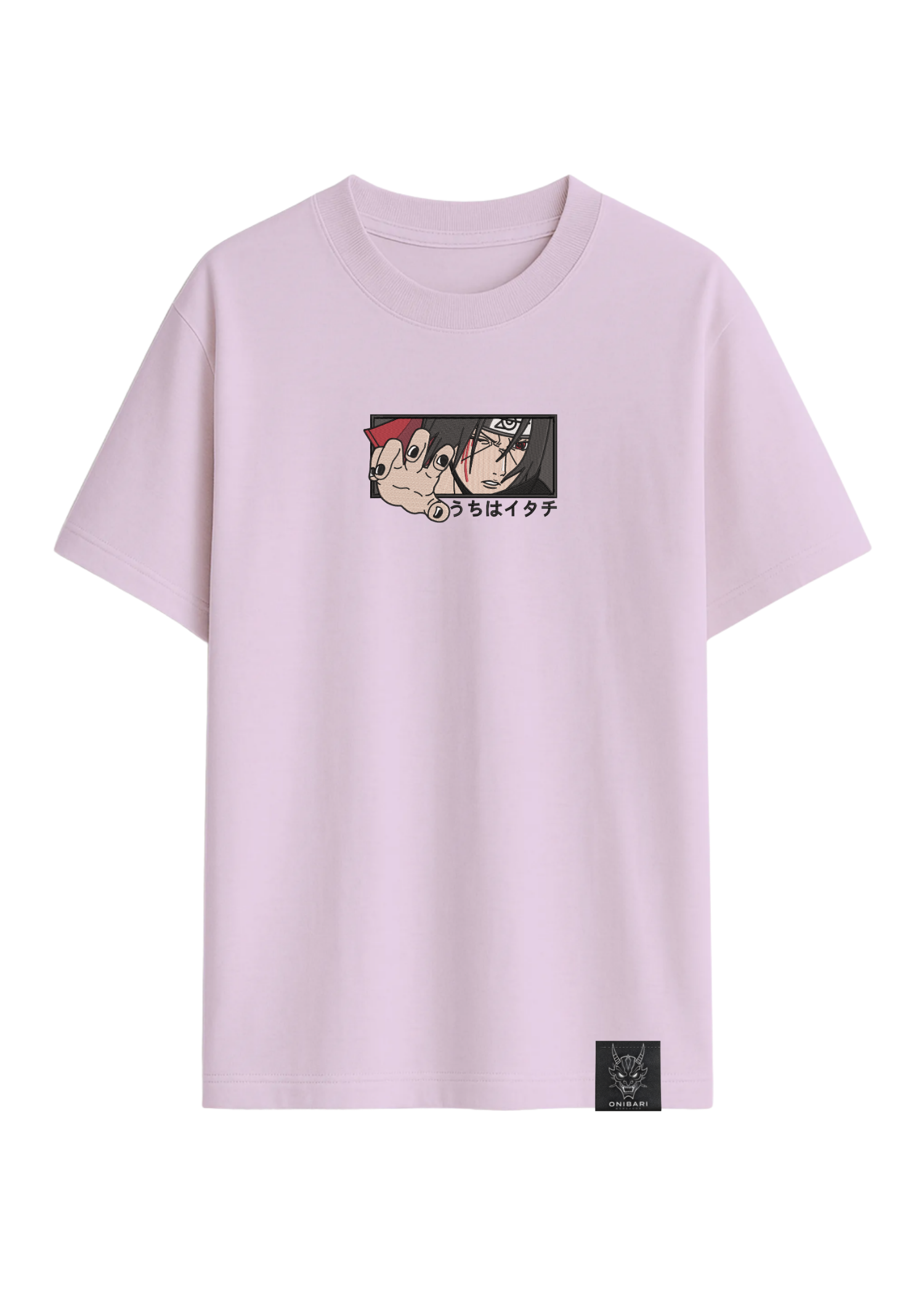 Camiseta Itachi Uchiha Amaterasu Recuadro