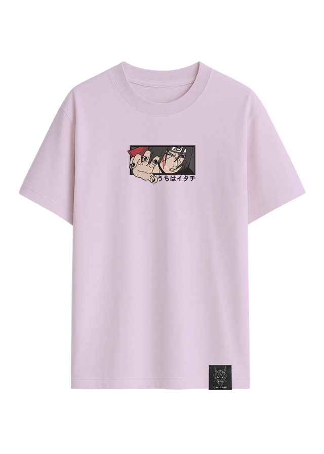 Camiseta Itachi Uchiha Amaterasu Recuadro