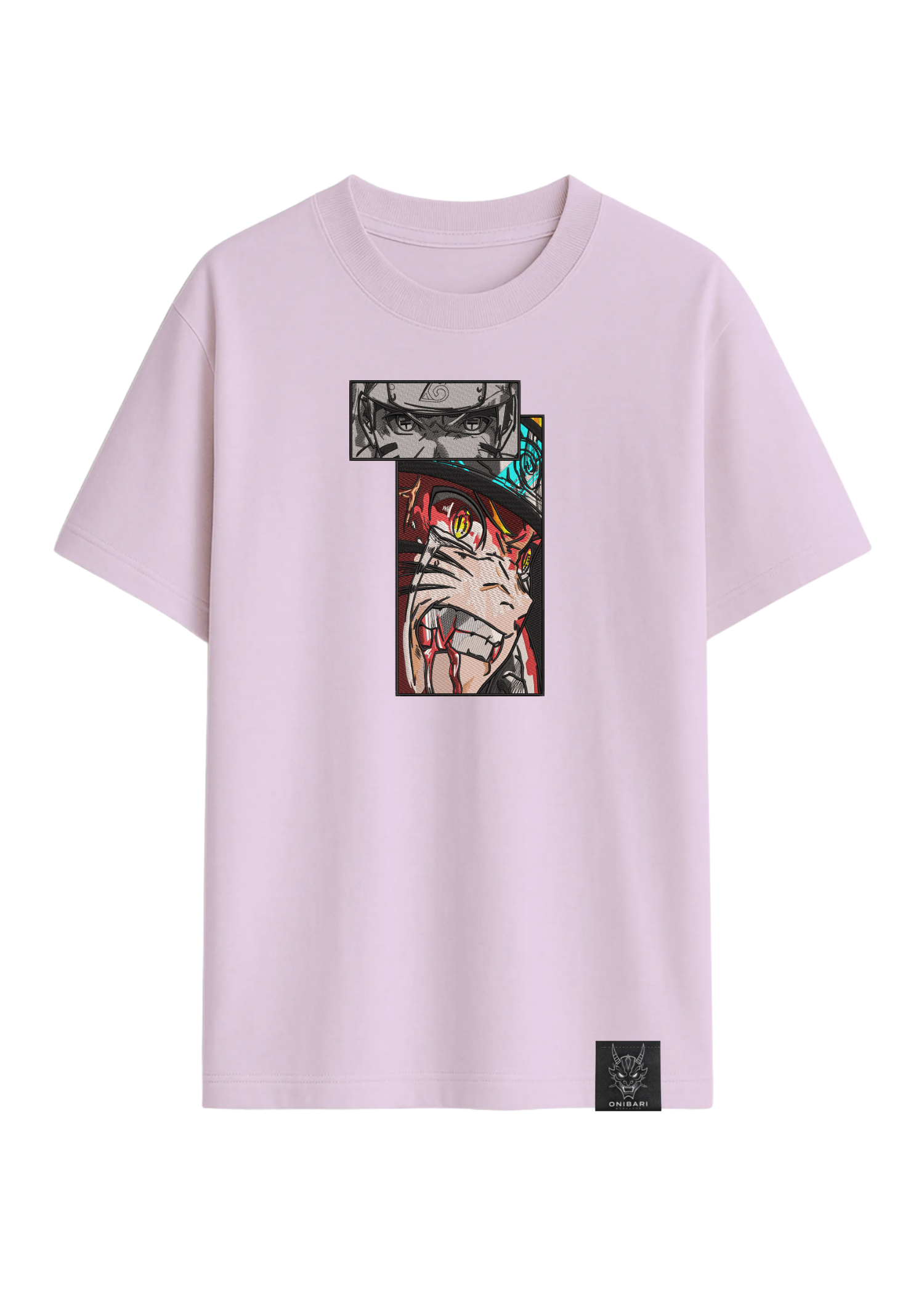 Camiseta Naruto Recuadros