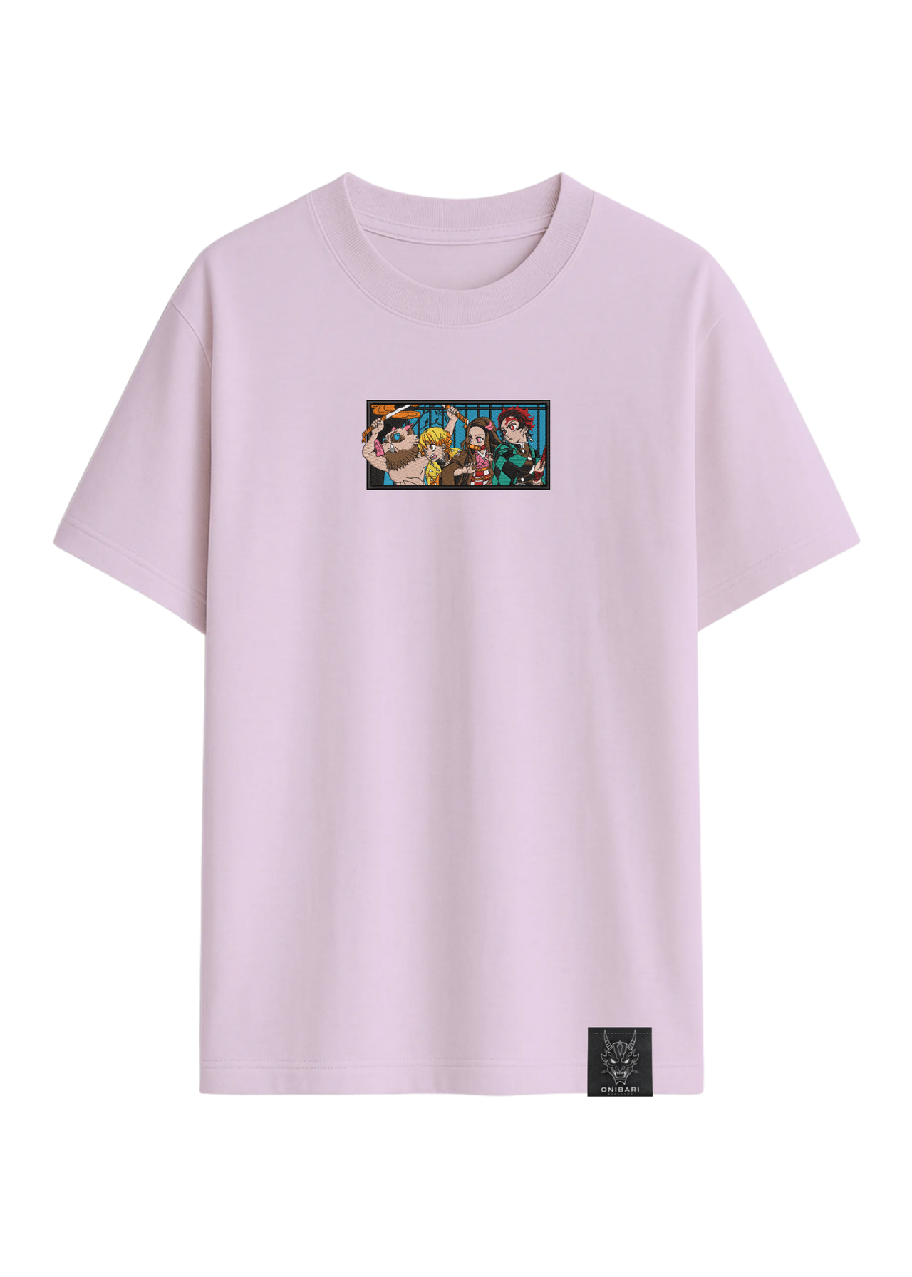 Camiseta Demon Slayer Rectángulo