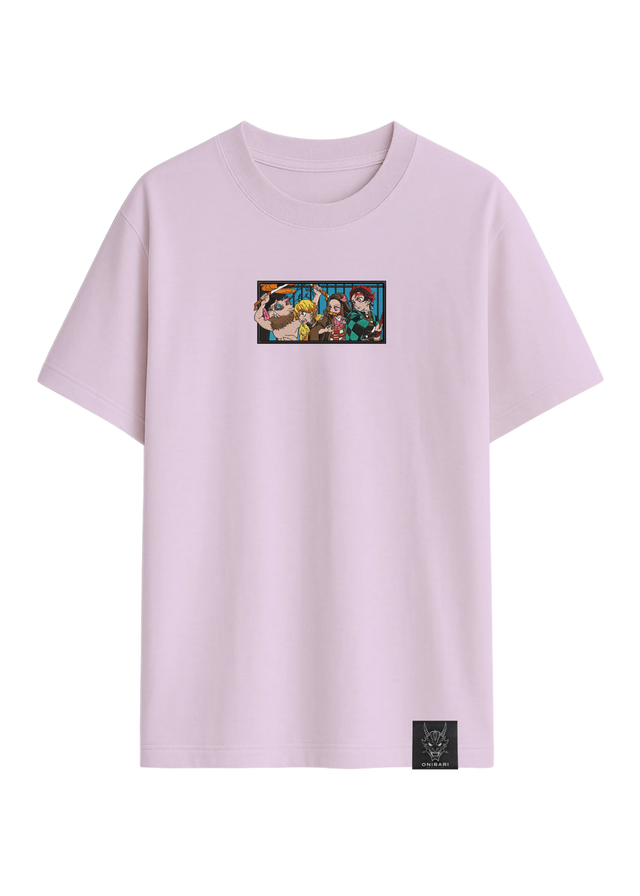 Camiseta Demon Slayer Rectángulo
