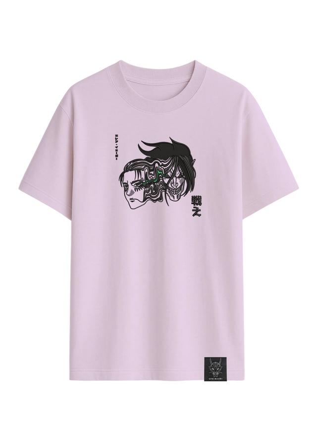 Camiseta Eren Yeager & Titán De Ataque