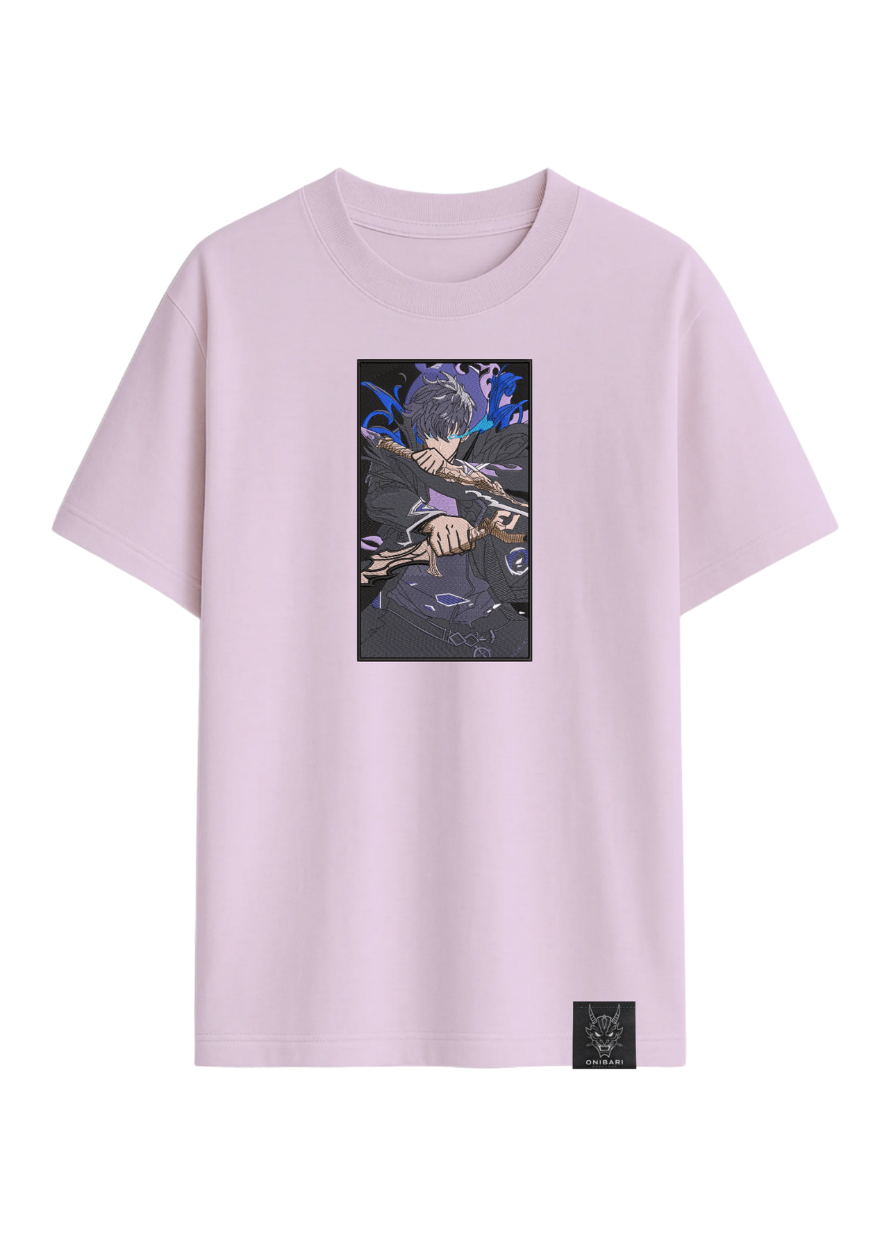 Camiseta Solo Leveling Sung Jin Woo Rectángulo