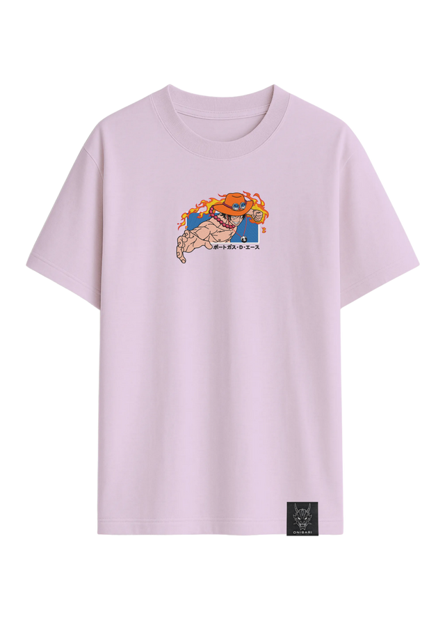 Camiseta Portgas D. Ace Puño De Fuego