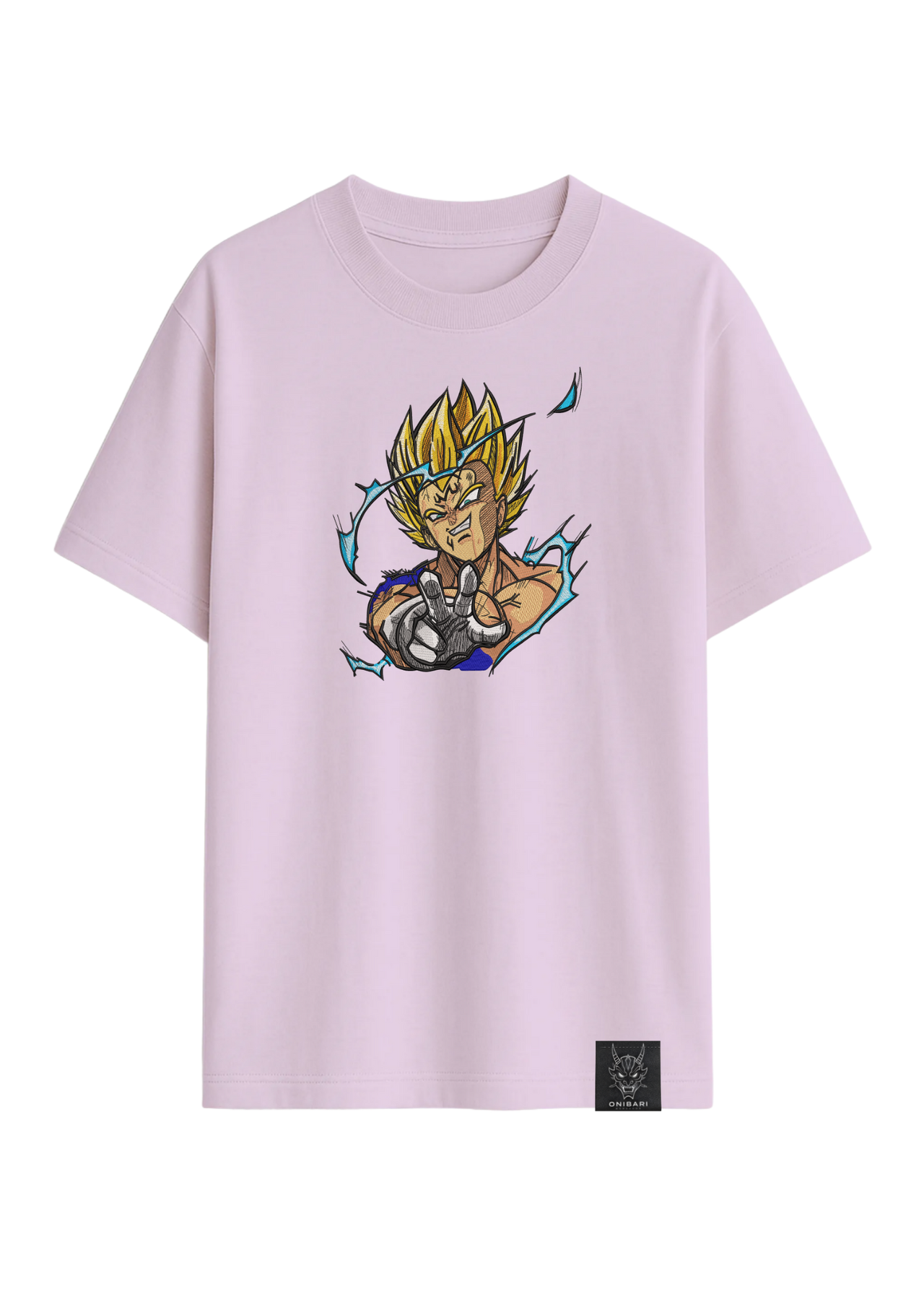 Camiseta Majin Vegeta Super Sayan