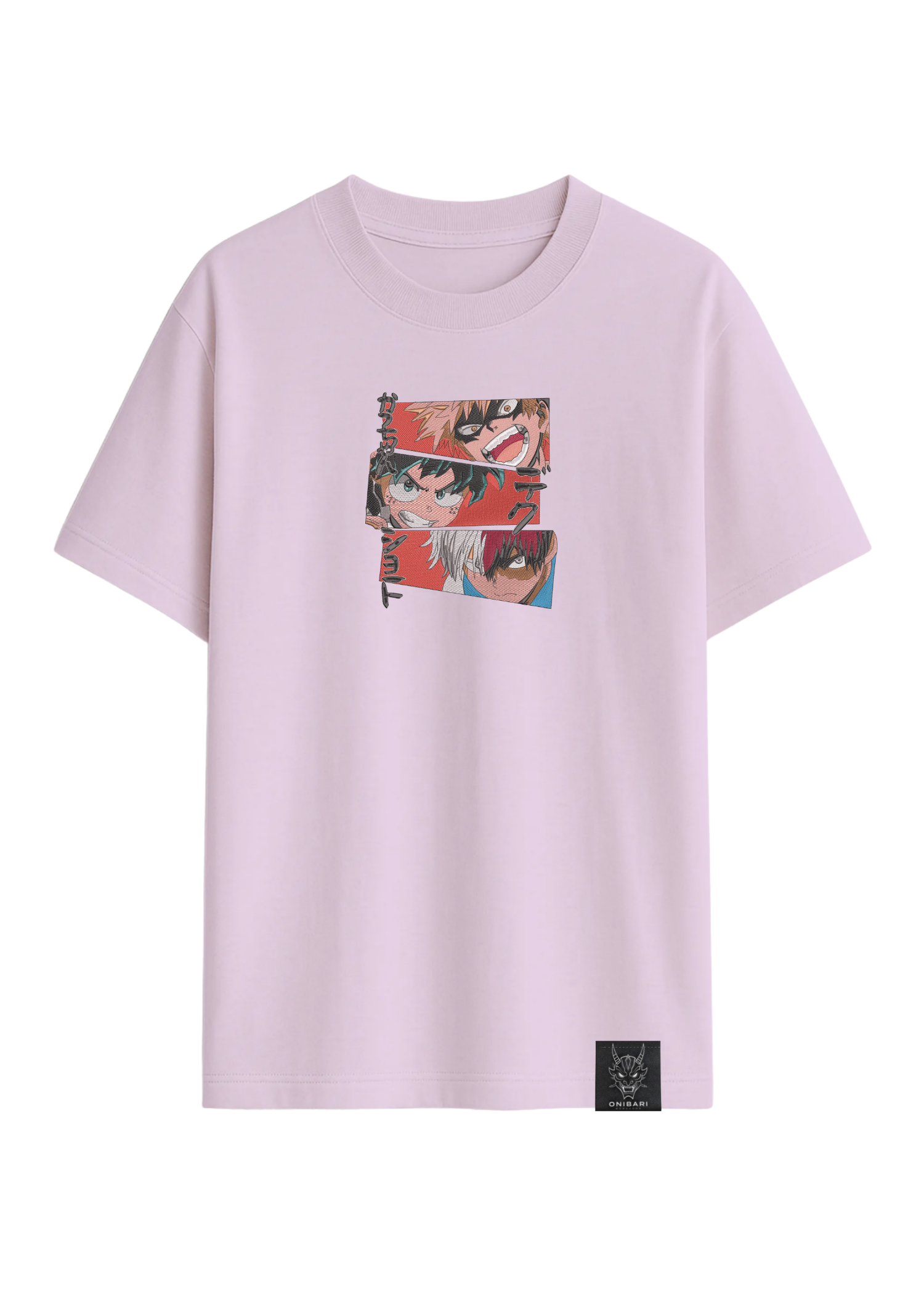 Camiseta Midoriya, Bakugo & Todoroki