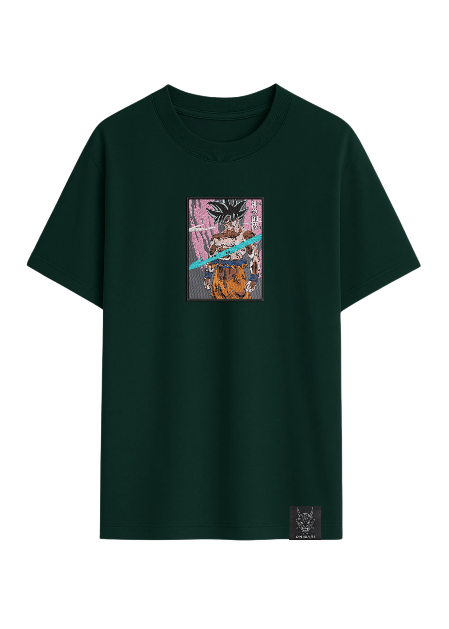 Camiseta Goku Rectángulo