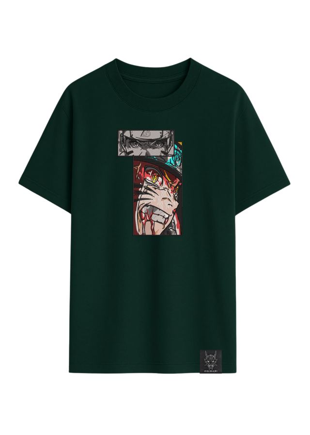 Camiseta Naruto Recuadros