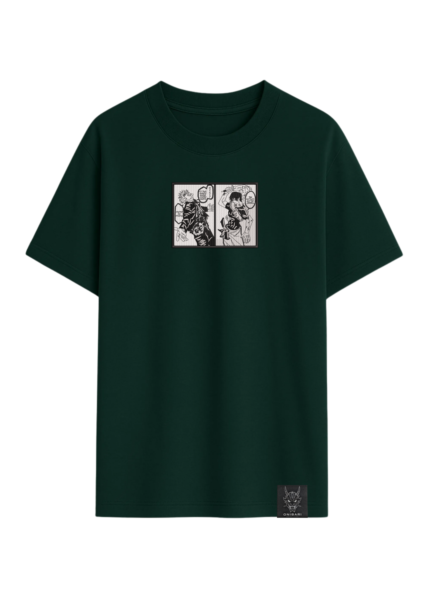 Camiseta Satoru Gojo VS Toji Fushiguro Manga