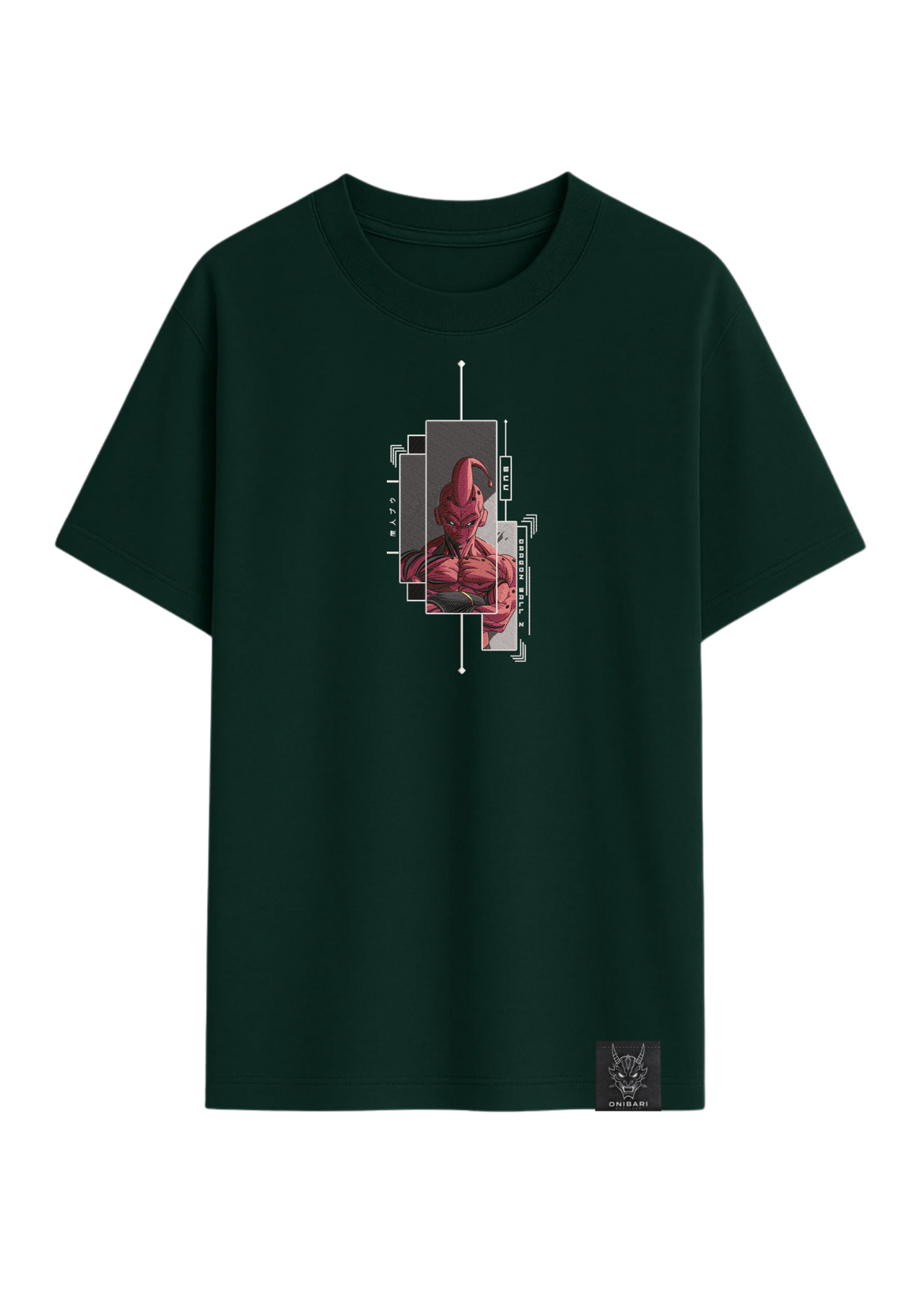 Camiseta Majin Buu Recuadros