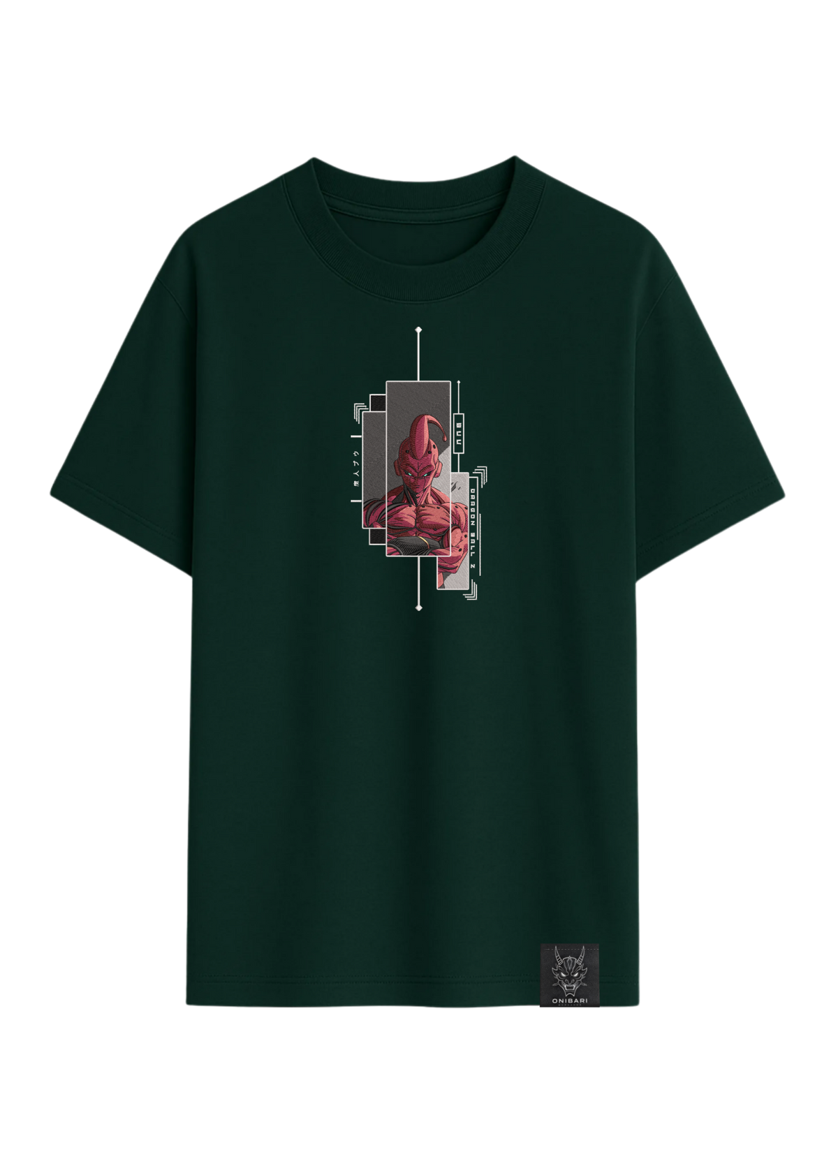 Camiseta Majin Buu Recuadros