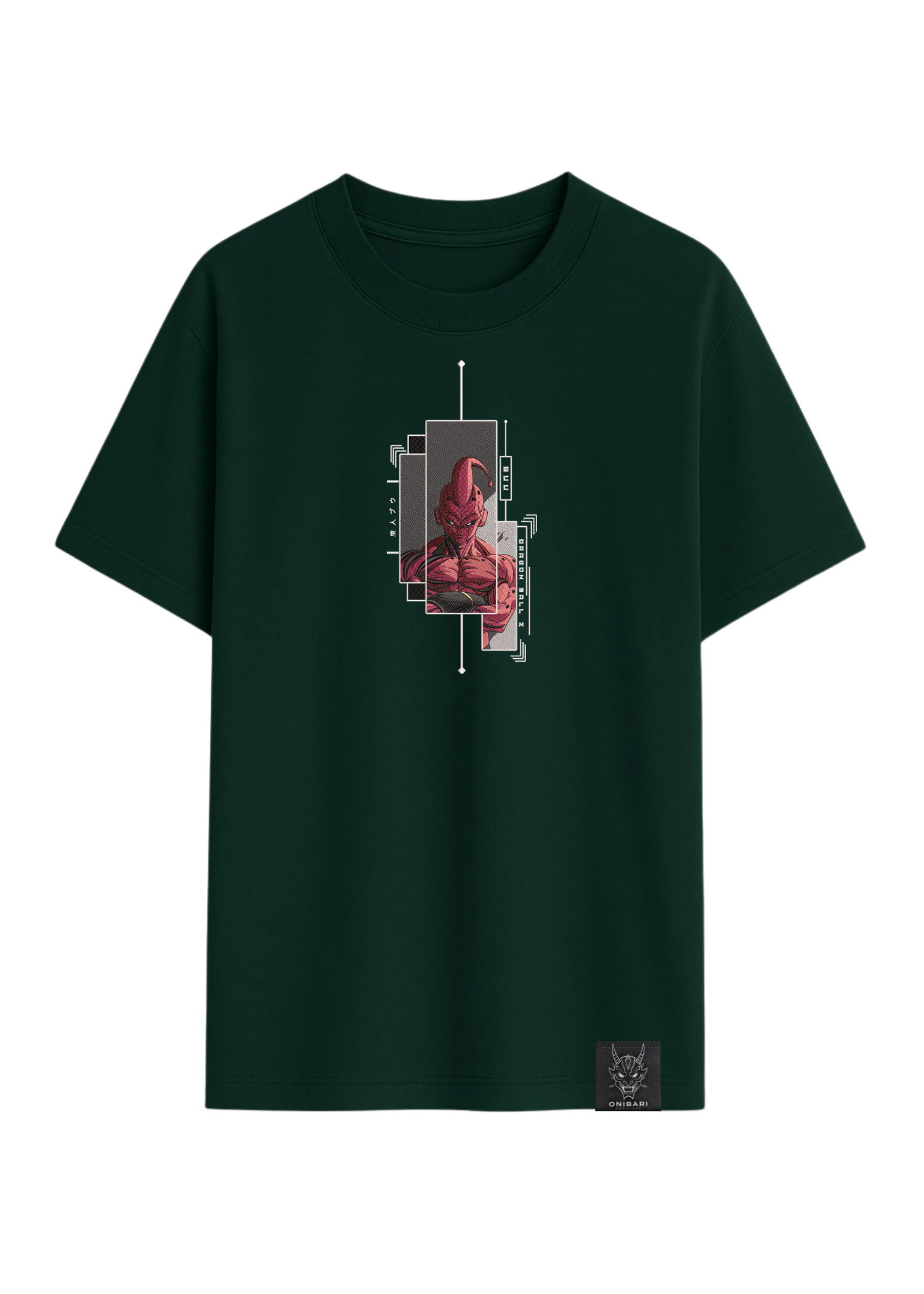 Camiseta Majin Buu Recuadros