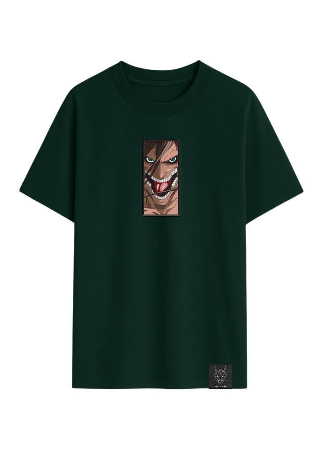 Camiseta Eren Titan De Ataque