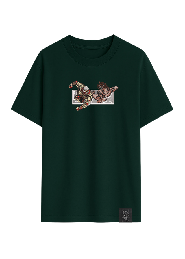 Camiseta Titán De Ataque VS Titán Acorazado