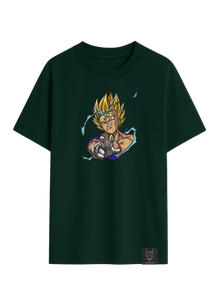 Camiseta Majin Vegeta Super Sayan