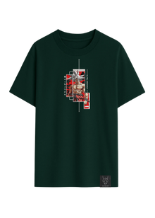 Camiseta Goku Ultra Instinto Recuadros