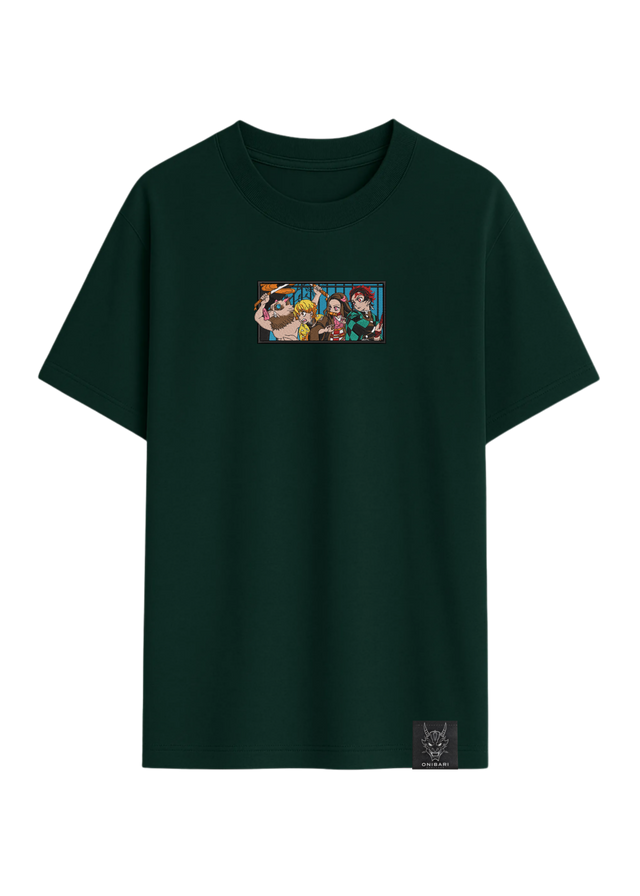 Camiseta Demon Slayer Rectángulo