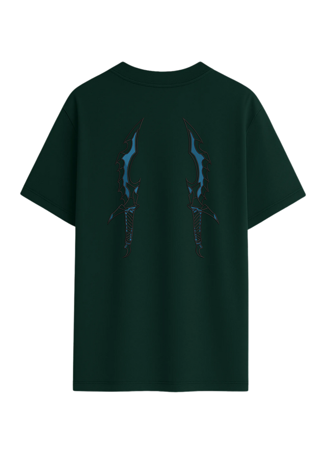 Camiseta Solo Leveling Sung Jin Woo Ojos Y Dagas