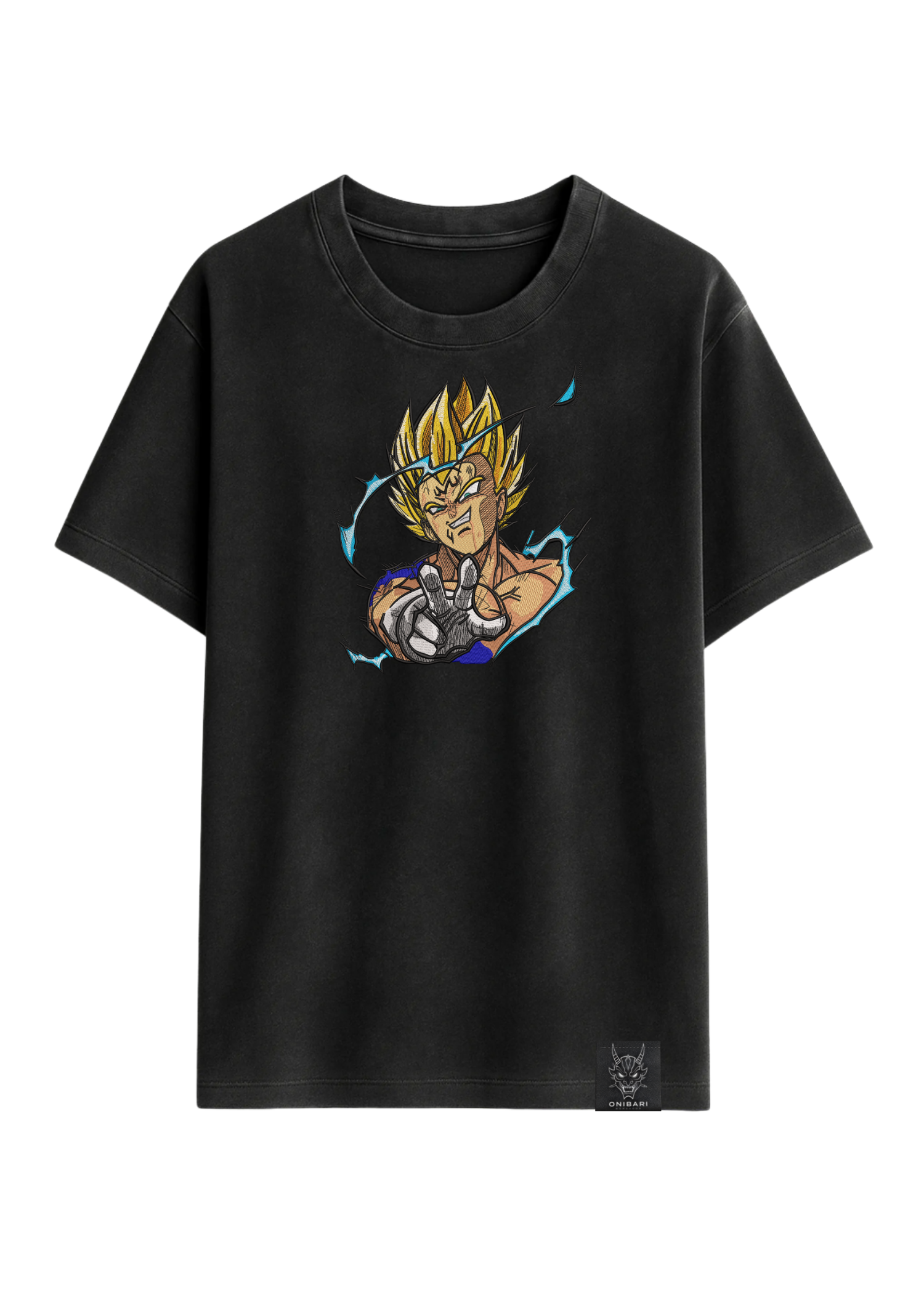 Camiseta Majin Vegeta Super Sayan