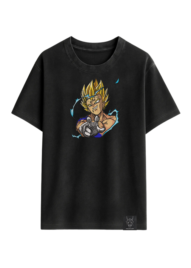 Camiseta Majin Vegeta Super Sayan