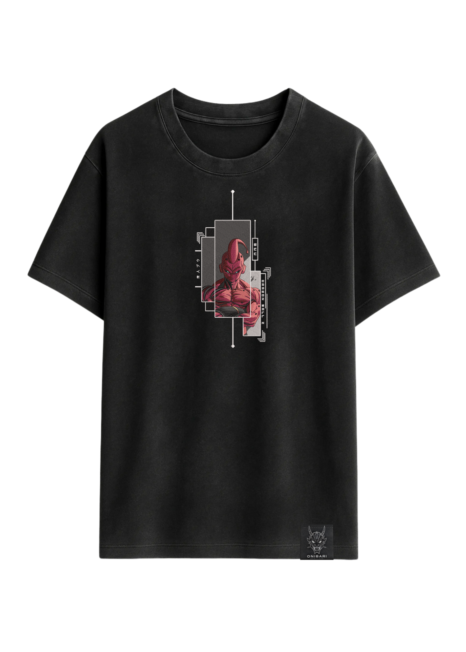 Camiseta Majin Buu Recuadros