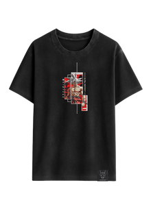 Camiseta Goku Ultra Instinto Recuadros