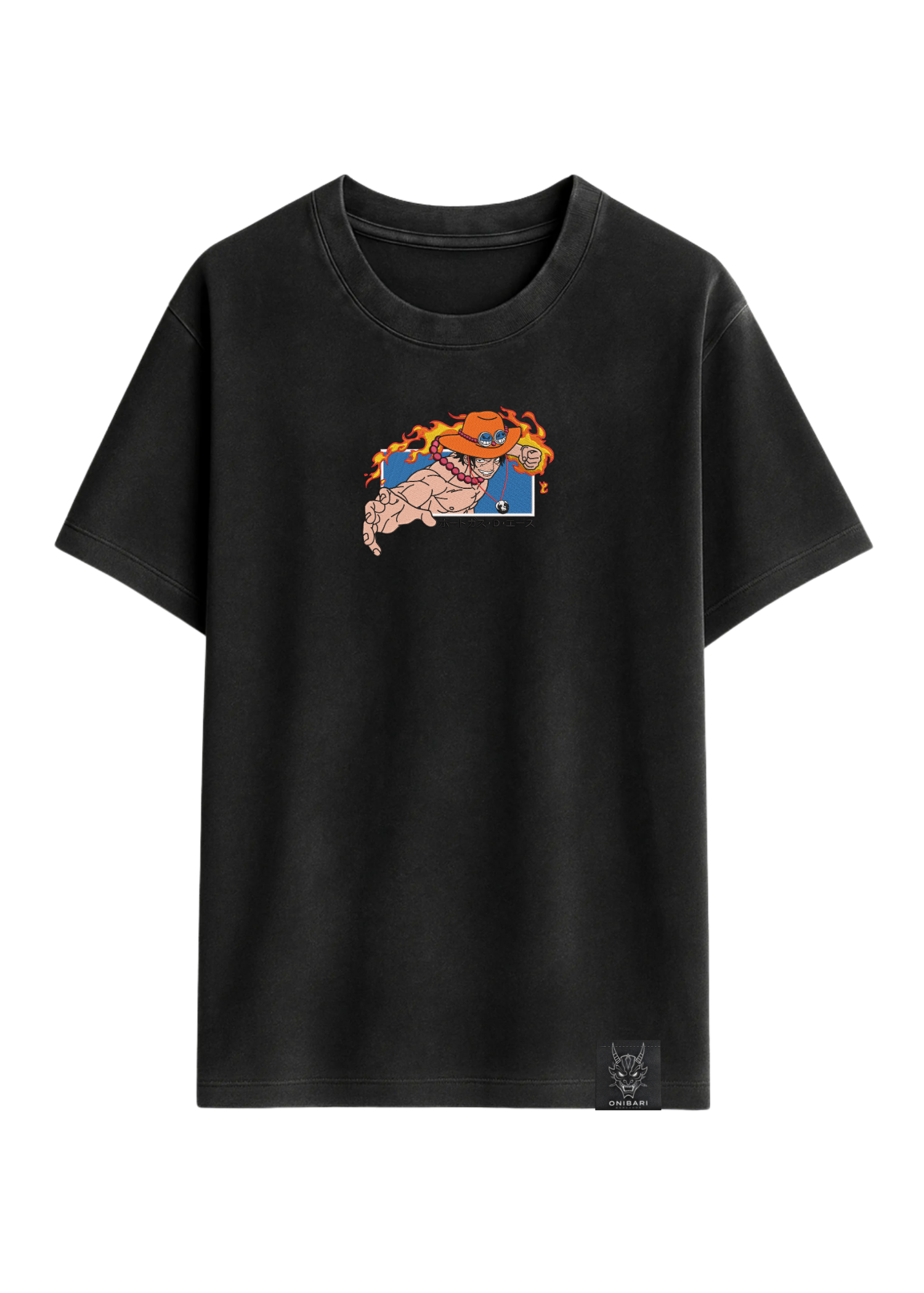 Camiseta Portgas D. Ace Puño De Fuego